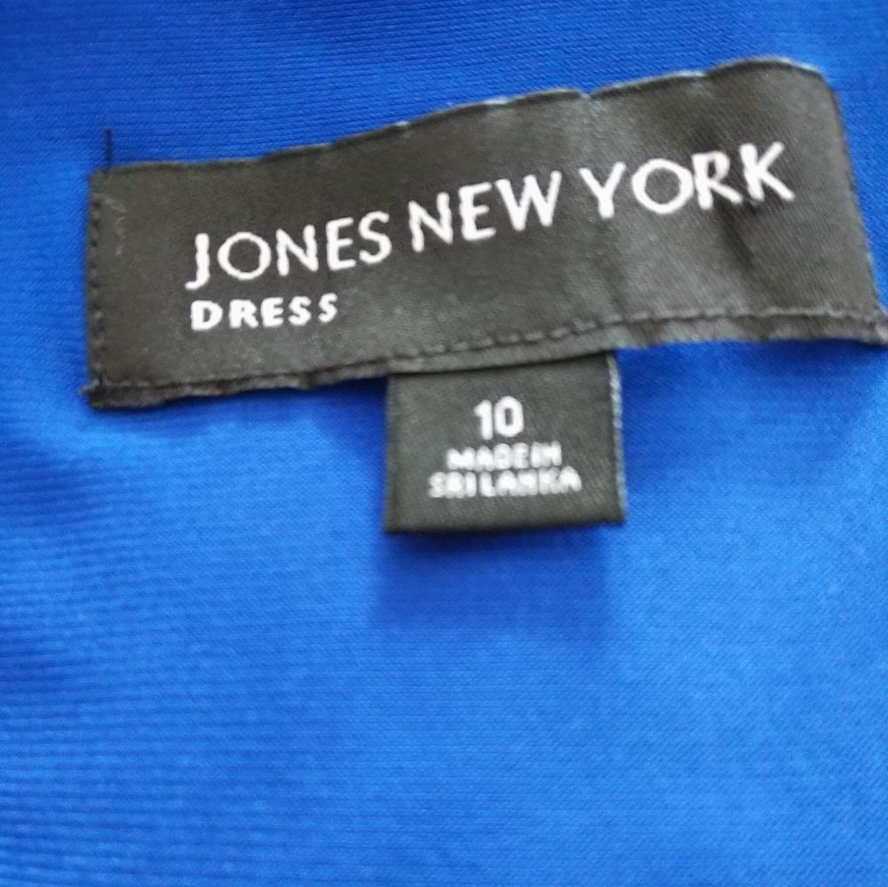 Blue and black dress - Picture 2 of 2